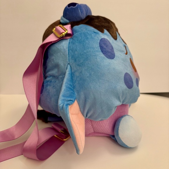 NWT. Disney Parks Munchlings Eeyore Backpack Bag Blueberry Muffin. main image 10